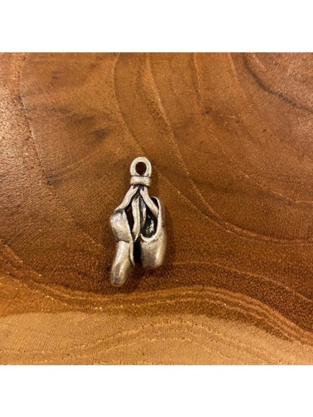 James Avery Ballet Toeshoes Charm, Sterling Silver